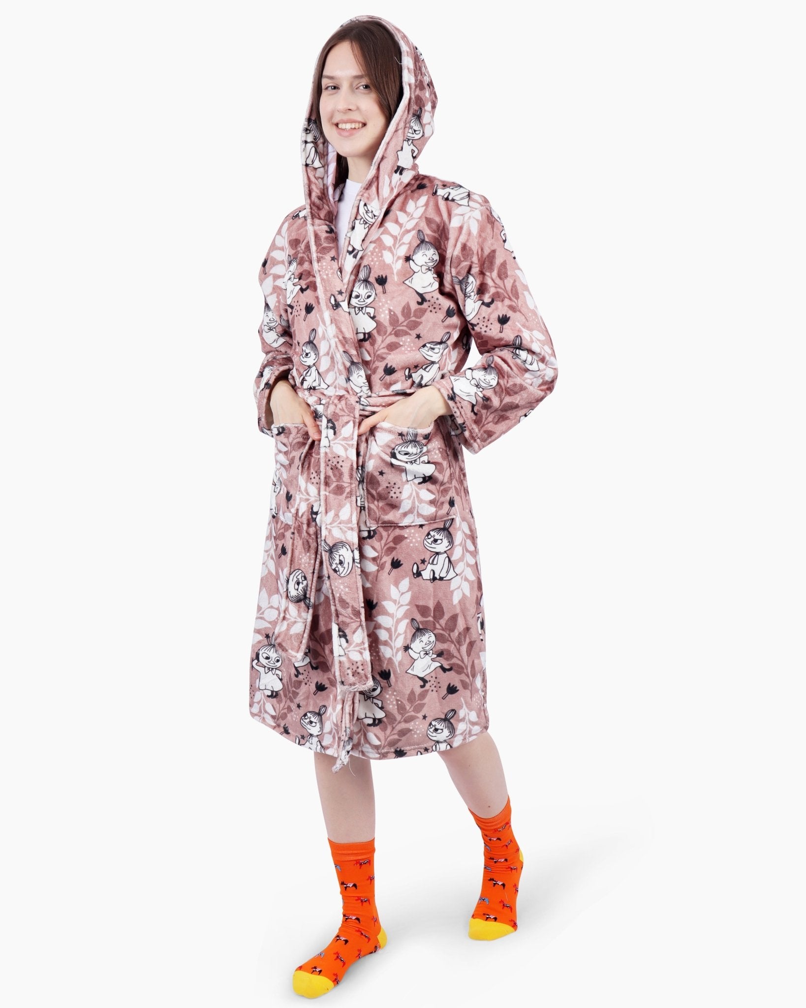 Lilla My in Leaves Dressing Gown - Cozee