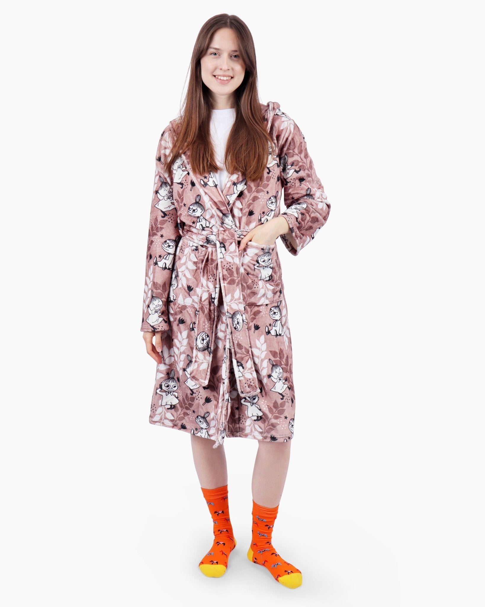 Lilla My in Leaves Dressing Gown - Cozee