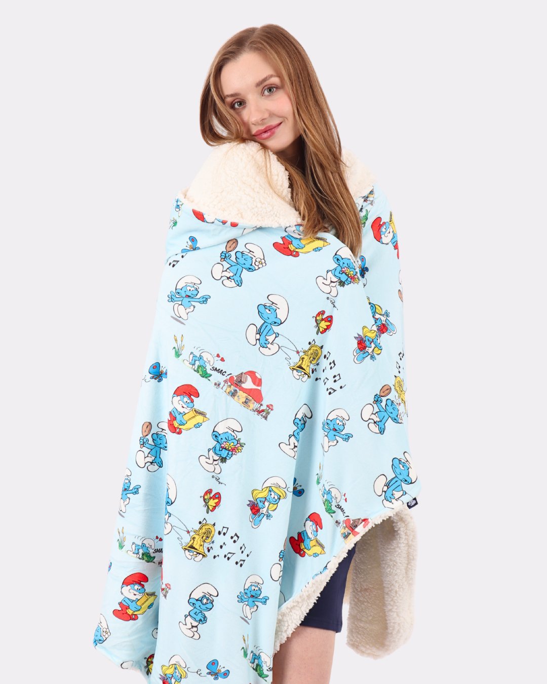 Smurfs Cozee Blanket - Cozee