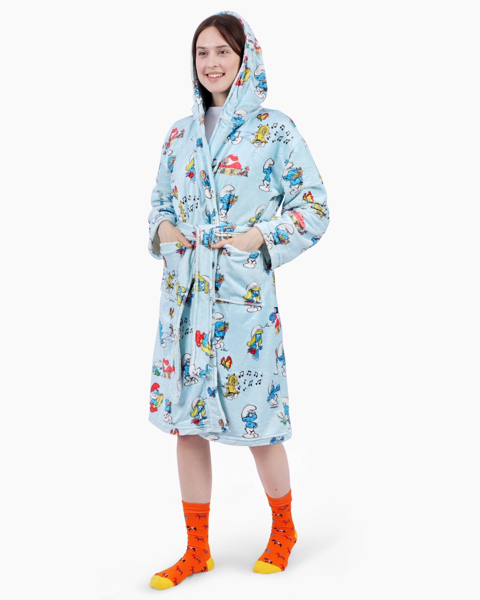 Smurfs Robe - Cozee